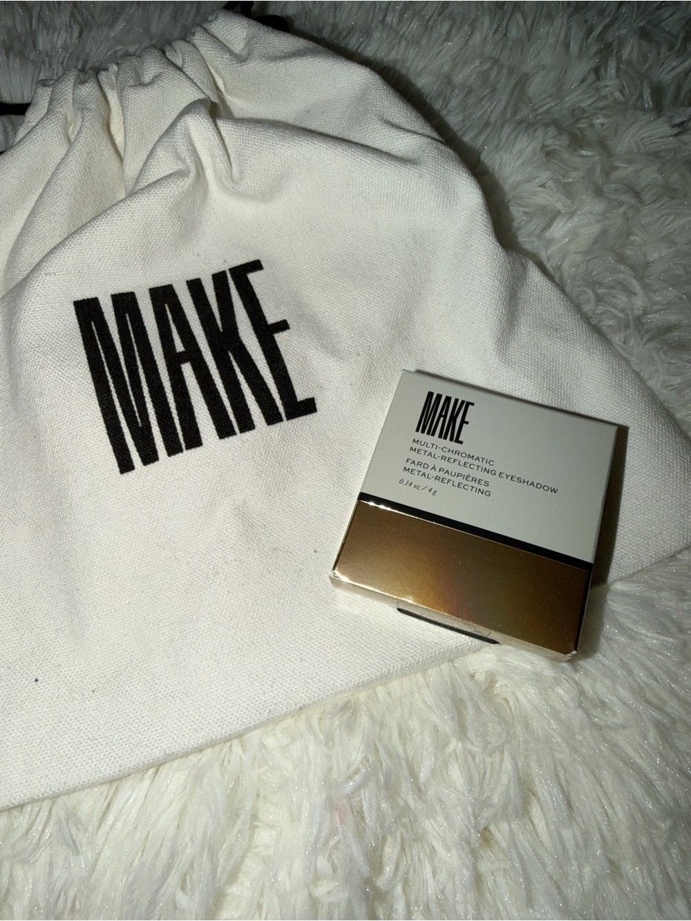 NWB & Dustbag MAKE Beauty Multi Chromatic Metal Eyeshadow Fuzz - Picture 2 of 5